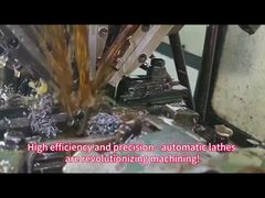 CNC Automatic Lathe Turning Small Hardware Parts Progress